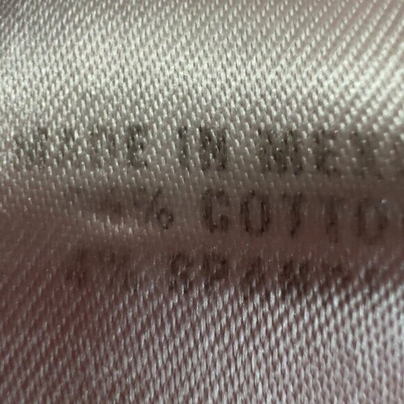 St John Straight Red Cotton/Spandex High Waist Pants /Jeans Women's 8 - Picture 9 of 9